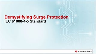 Demystifying Surge Protection IEC 6100045 Standard [upl. by Phillane]