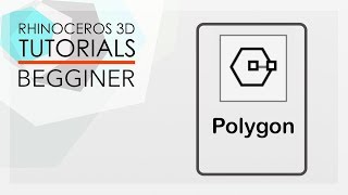 RHINO TUTORIALS  Beginner  Polygon creating [upl. by Englis]