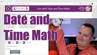 Power Apps Date Time Math  Do calculations for payroll and timesheets [upl. by Enelear]