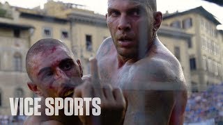 Bareknuckle Boxing Meets Rugby in Calcio Storico What the Hell is That Sport [upl. by Pontias]