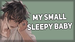 Tall boyfriend wants cuddles while youre asleep Sleepy Needy ASMR Boyfriend [upl. by Alfonse]