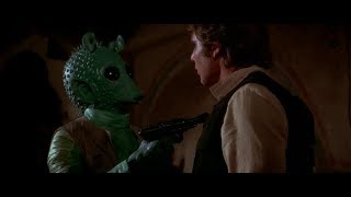 Oonta Goota Solo  Original 1977 Han Solo and Greedo w transcription  Star Wars 1977 [upl. by Felske]