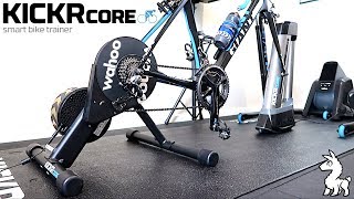 Wahoo Kickr CORE Smart Trainer Details  Unboxing  Setup  Ride Review [upl. by Alusru]