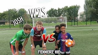 TEKKERZ KID vs W2S  Bro vs Bro Woodwork Challenge [upl. by Trimble429]