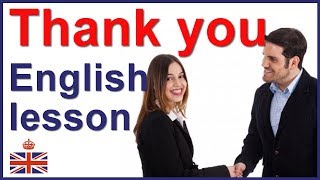 THANK YOU and THANKS  How to thank someone in English [upl. by Zehc]