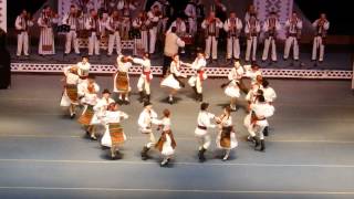 Romanian traditional dance Hora din Moldova [upl. by Jew]