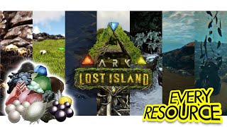 The BEST Resource Locations on Lost Island [upl. by Livesay232]