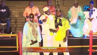 Face to Face Balla Gaye 2 vs Modou Lo  La prestation de pape diouf [upl. by Mesics]