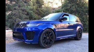 2020 Range Rover Sport SVR  One Take [upl. by Adnih]