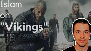 Muslims praying salah on the Vikings TV Show Floki hears the Adhan [upl. by Dihahs]