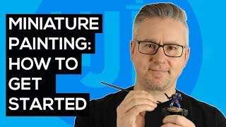 Painting Miniatures and Figures For Beginners  How to Get Started [upl. by Huberty285]