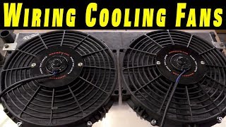 How To Wire Electric Cooling Fans with Crimp Connections [upl. by Schuster]