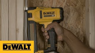 DEWALT 20V MAX Cordless Cable Stapler [upl. by Lodie]