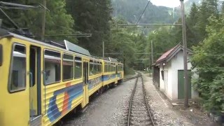 Wendelsteinbahn  Zahnradbahn  Führerstandfahrt 1 [upl. by Valentia]