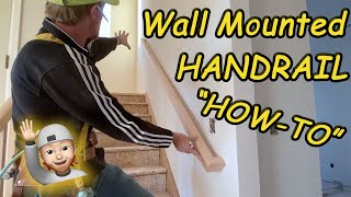 How to Install Wall Mounted Handrail 3 CODE Requirements explained [upl. by Axel]