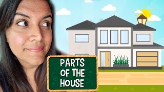 Aprende en Inglés las partes de la casa Parts of the House [upl. by Hafinah281]