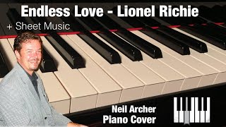 Endless Love  Lionel Richie amp Diana Ross  Piano Cover  Sheet Music [upl. by Africa]