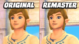 Zelda Skyward Sword HD  Switch vs Wii Graphics Comparison [upl. by Kiyoshi250]