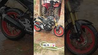 Yamaha MT15 Washing ✨️❤️‍🩹yamaha mt15 [upl. by Rednav]