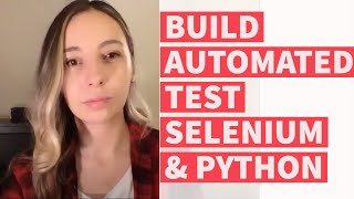 QA Automation Building Test Case in Python with Selenium [upl. by Farris942]