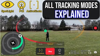 ALL NEW Tracking Modes  DJI Mini 4 Pro [upl. by Annayad]