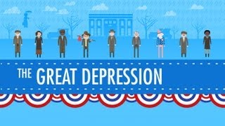 The Great Depression Crash Course US History 33 [upl. by Even831]