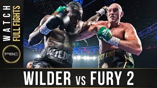 Wilder vs Fury 2 FULL FIGHT February 22 2020 [upl. by Faustus814]