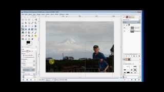 Gimp Beginners Guide  Combine Two Photos [upl. by Darnell]