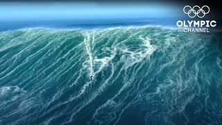 Are these the largest Waves ever surfed  Nazare 2020 The Beast Awakens [upl. by Ashby]