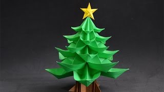 Origami Christmas Tree [upl. by Seko]