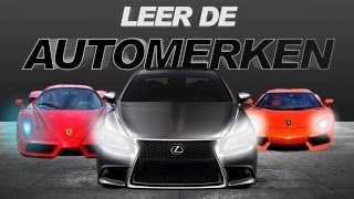 Automerken herkennen voor peuters en kleuters  Leer de automerken [upl. by Kylila]