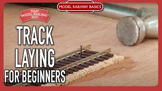 Track Laying For Beginners  Model Railway Basics Episode 2 [upl. by Gaddi]