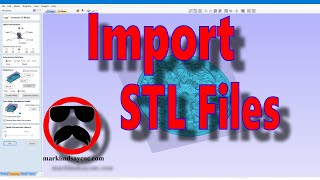 Importing STL Files  Part 20  Vectric For Absolute Beginners [upl. by Ymeon222]