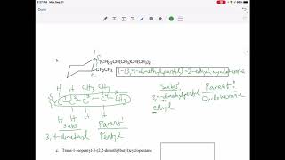 ACS Organic Chemistry I Exam 1 Review Session  September 21 2020 [upl. by Laehcimaj]