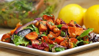 Sweet Potato and Chickpea Salad [upl. by Ahtenak]