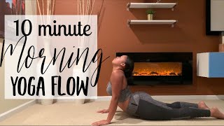 10 Minute Morning Yoga Flow  Black Girl Workouts [upl. by Nadroj4]