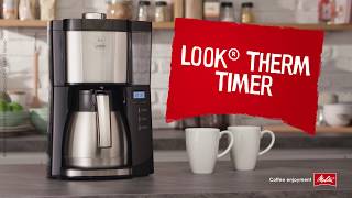 Melitta® Look® V Therm Timer Filter coffee maker [upl. by Trudy386]