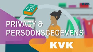 AVG Privacy amp Persoonsgegevens  KVK [upl. by Yelekreb]