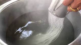 Thai Rice Flour Noodles Recipe [upl. by Gherardi428]