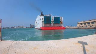 boarding to the ferry  Port of Ancona Italy [upl. by Ekenna661]