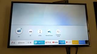 How To Connect USB Pen drive To TV  Watch Movies  Samsung N4200 [upl. by Nathalia208]