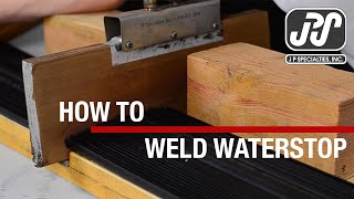 How To Weld Waterstop [upl. by Nawyt]