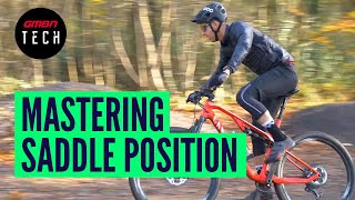 Everything You Need To Know About MTB Saddle Position  GMBN Guide To Bike Setup [upl. by Duahsar188]