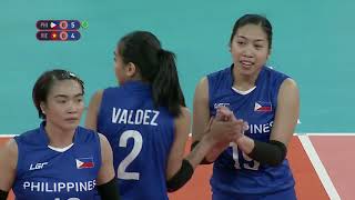 SEA Games 2019 PHL VS VIE Volleyball Womens Opener Full  Volleyball [upl. by Pruter]