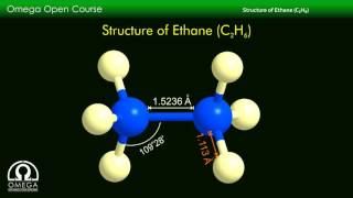 Molecular Structure of Ethane [upl. by Eatnoj]