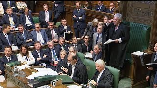 SNP Westminster leader Ian Blackford kicked out of Commons and his MPs follow  ITV News [upl. by Hakkeber]