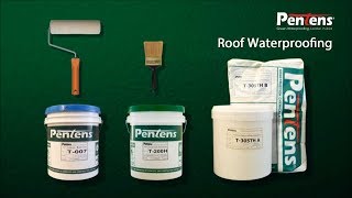 PENTENS T200H Roof Waterproofing [upl. by Nowad]