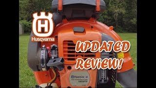 HUSQVARNA 580bts BackPack Blower UPdated Review [upl. by Anib]