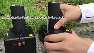 How To Use Fireworks Firing System Cold Pyro Fire Receiver [upl. by Asiluy]