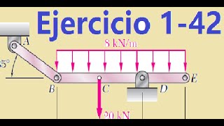 Resistencia de materiales Ejercicio 142 Beer and Jhonston esfuerzos admisibles [upl. by Gaut]